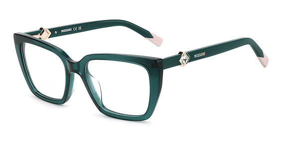Missoni MIS 0254/G - Teal, Acetate, Rectangle frame