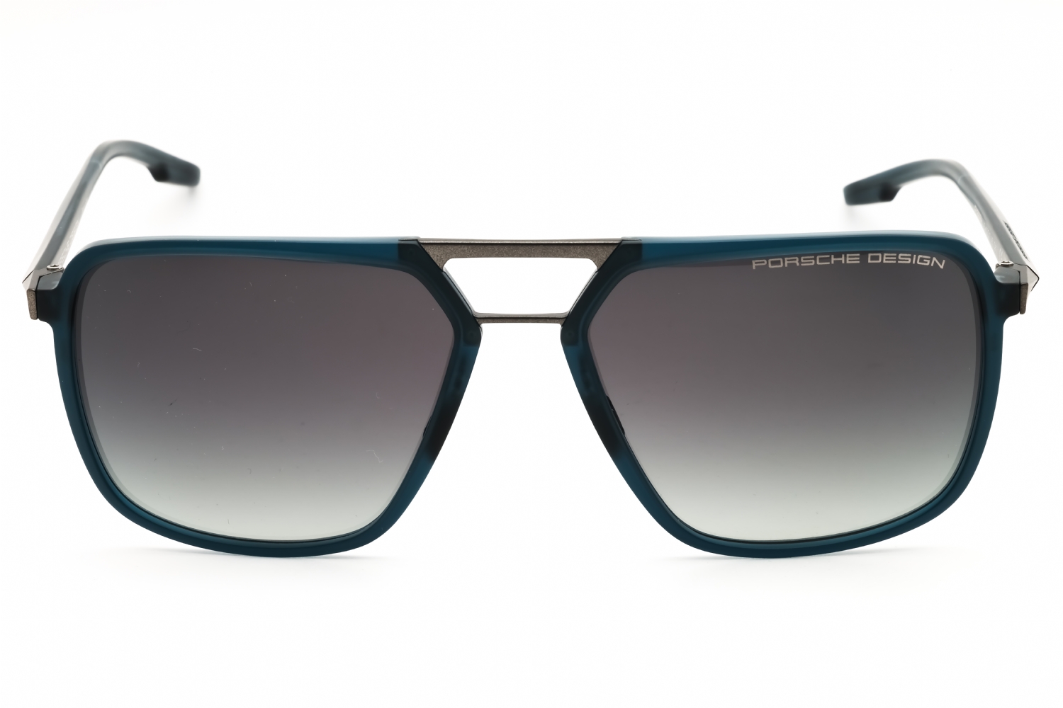 Porsche P8934 - Blue, Grey, Acetate, Rectangle frame