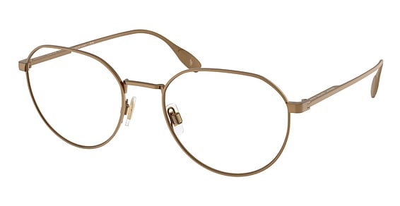 Polo PH1233 - Semishiny Brass, Metal, Oval frame