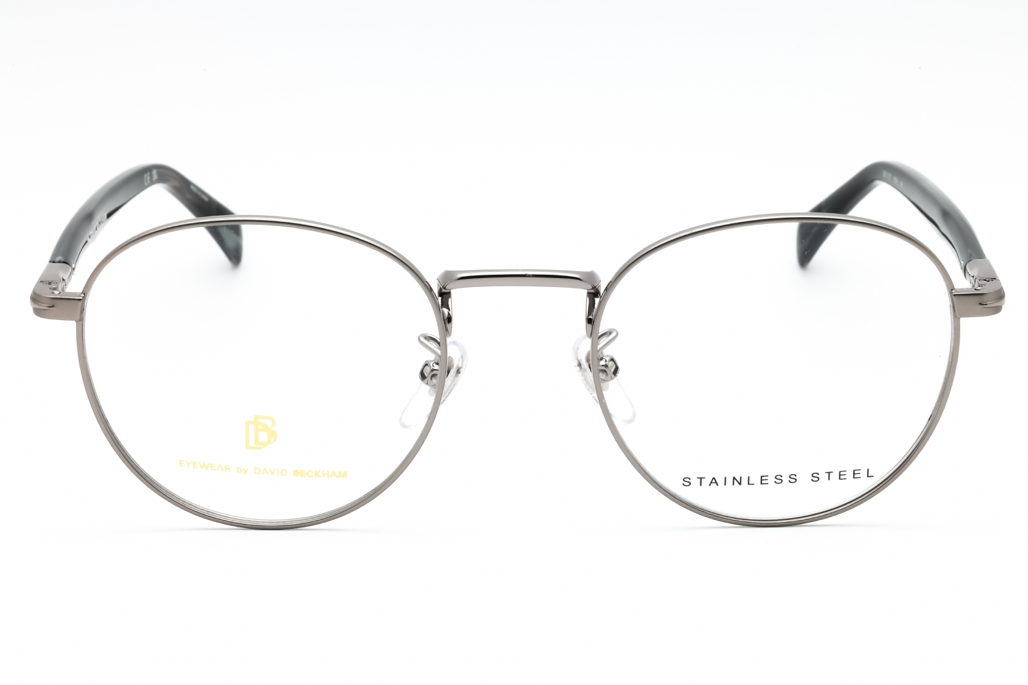 David Beckham DB 1127 - Rtgryhrn, Metal, Round frame
