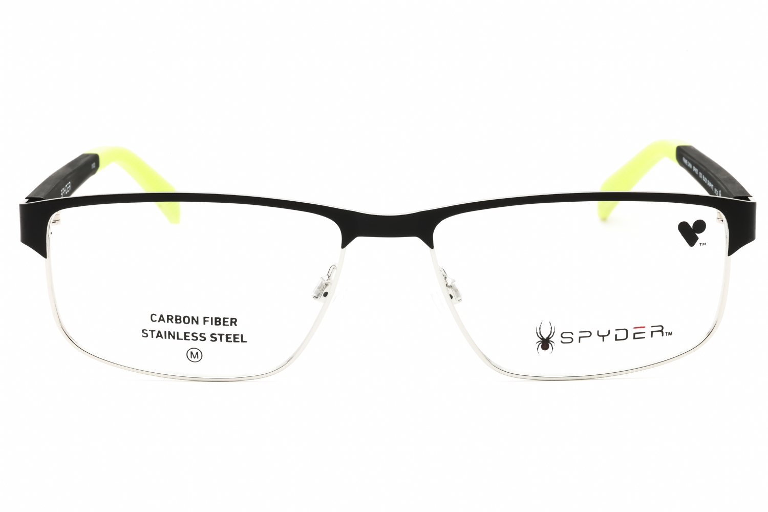 Spyder SP4035 - Black Graphite, Stainless Steel, Rectangle frame