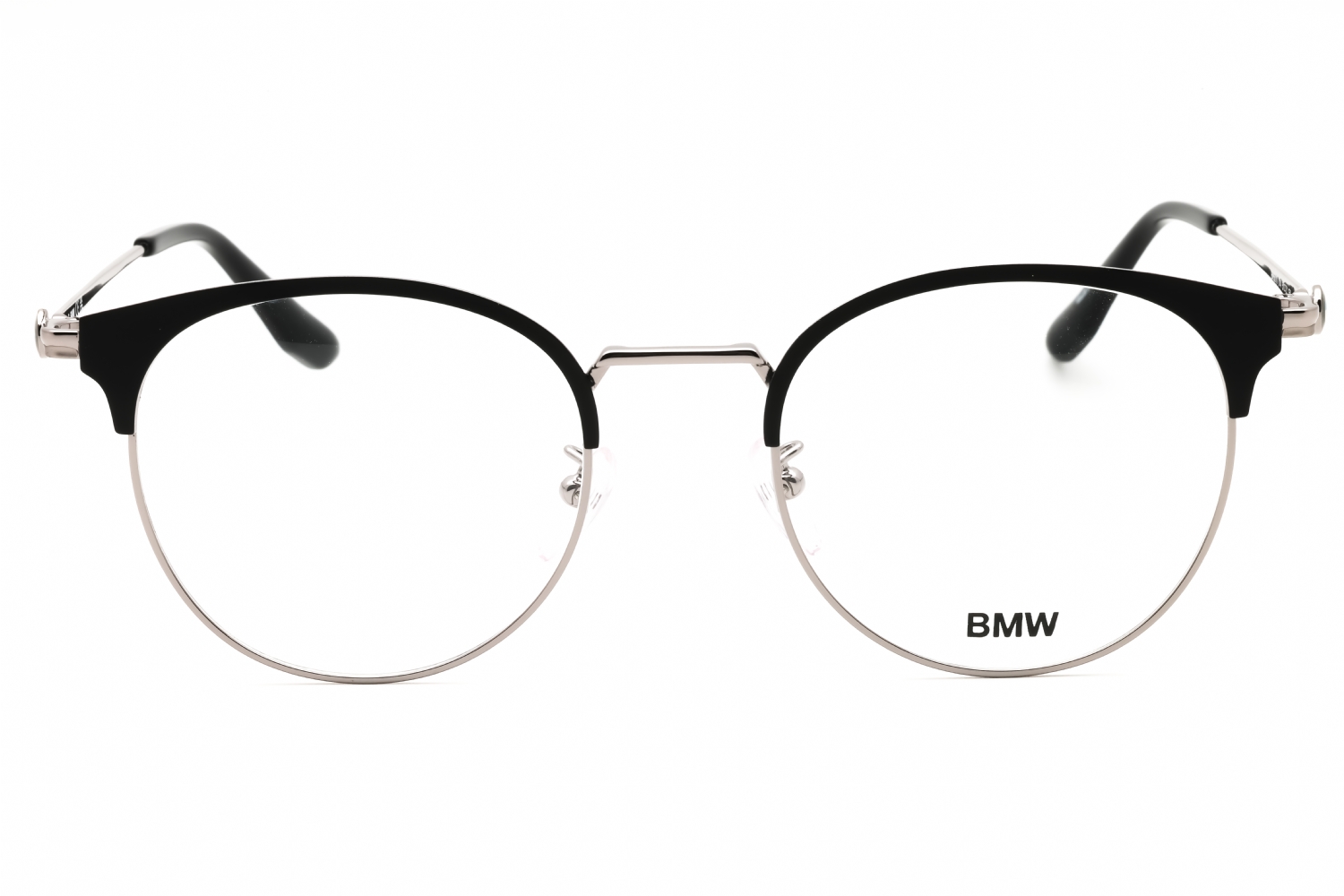 BMW BW5010 - Shiny Light Ruthenium, Metal, Round frame