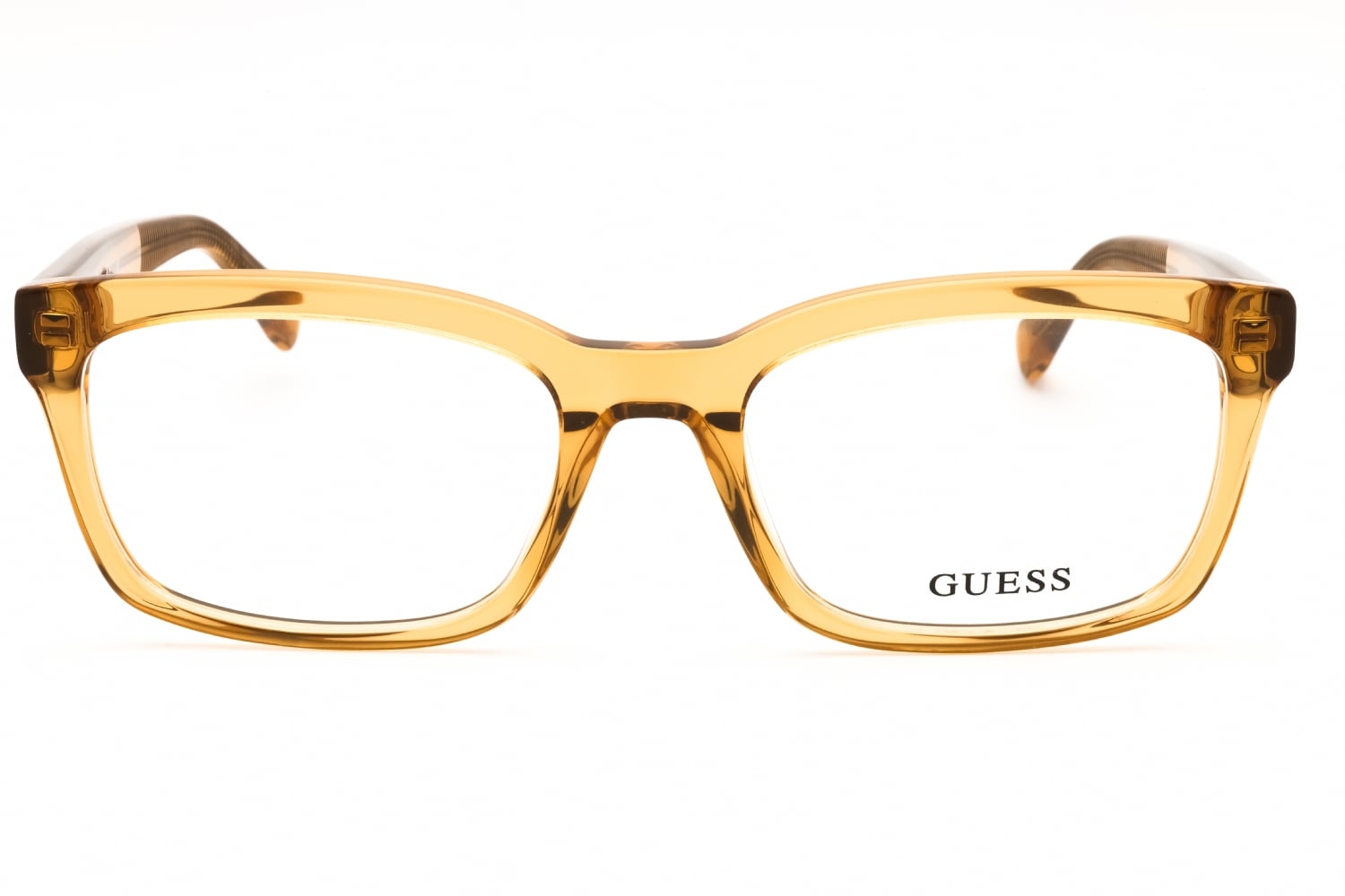 Guess GU50252 - Shiny Yellow, Acetate, Rectangle frame