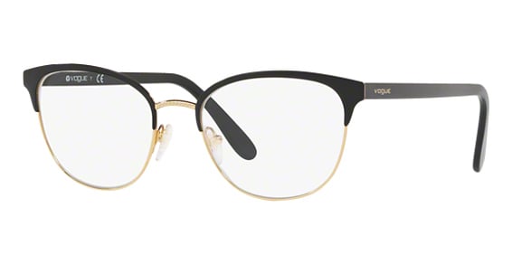 Vogue VO4088 - Black, Metal, Oval frame