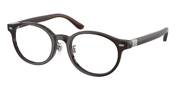 Polo PH2289D - Shiny Transparent Brown, Plastic, Oval frame