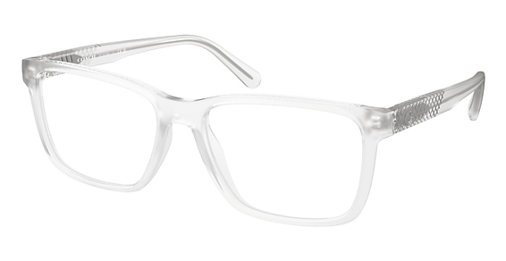 COACH HC6278U - Matte Transparent Clear, Acetate, Rectangle frame