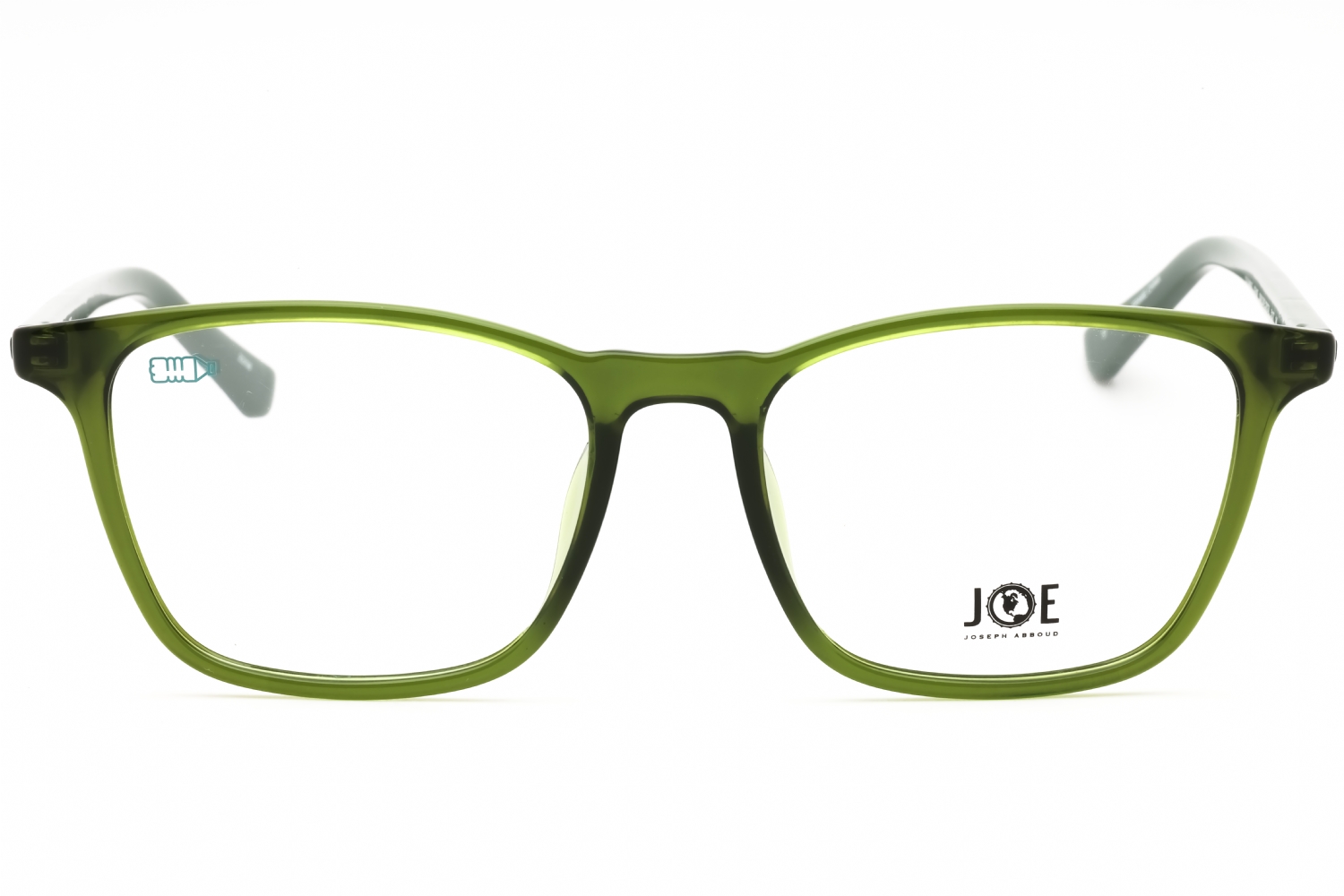Joe optical JOE4097 - Olive Crystal, Acetate, Rectangle frame