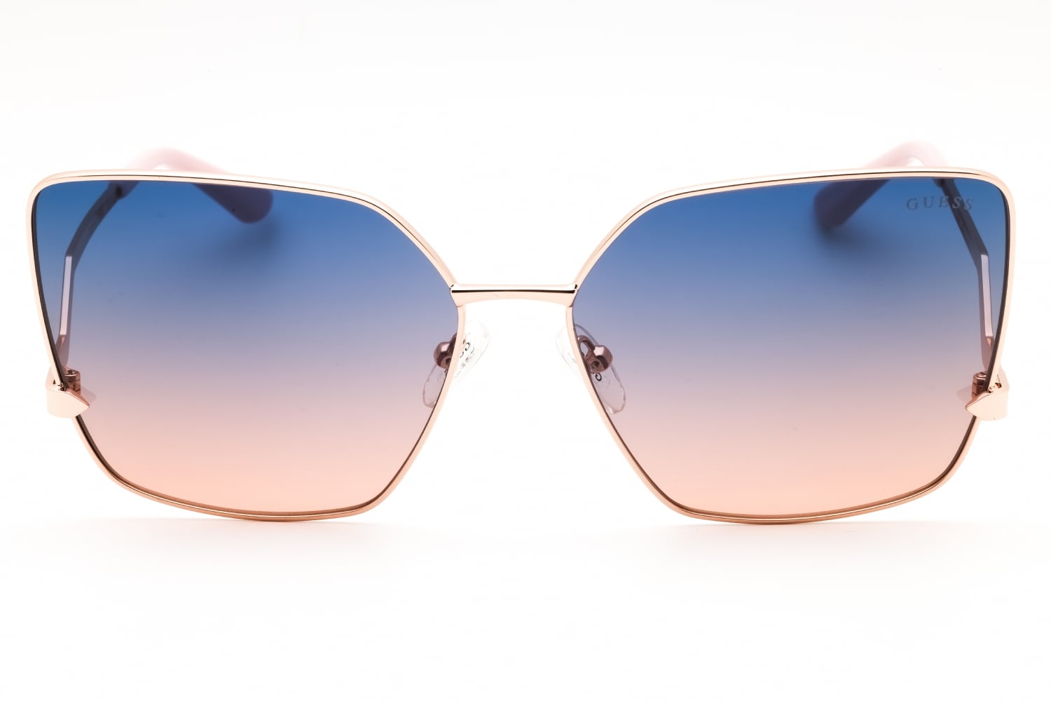 Guess GU7814 - Shiny Rose Gold, Metal, Rectangle frame