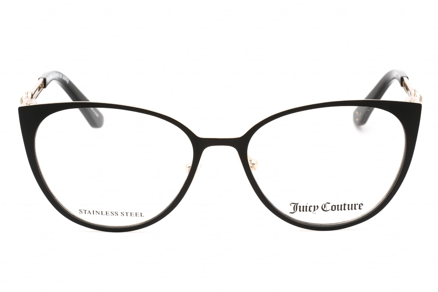 Juicy Couture JU 221 - Matte Black, Plastic, Cat Eye frame