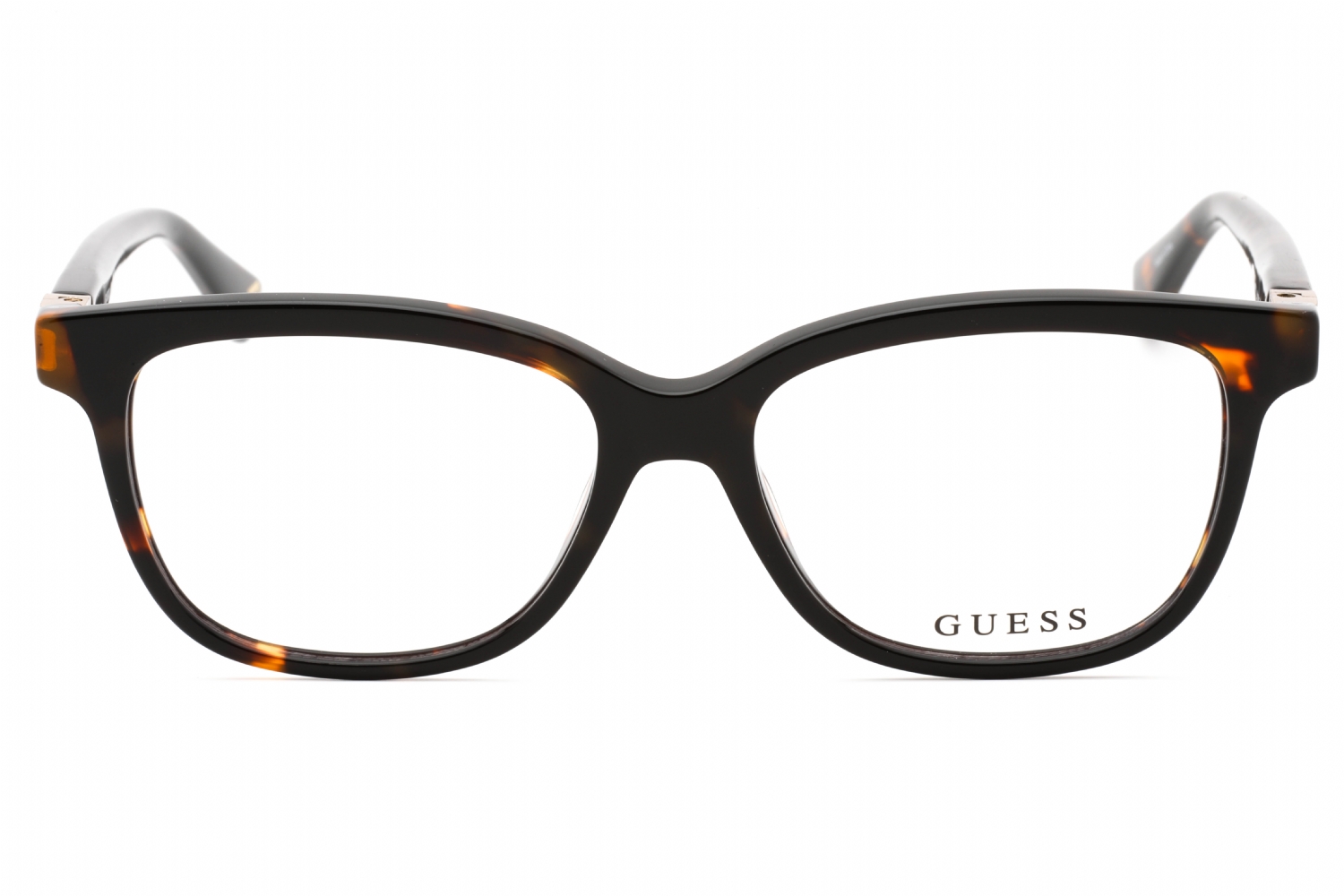 Guess GU5220 - Dark Havana, Plastic, Rectangle frame