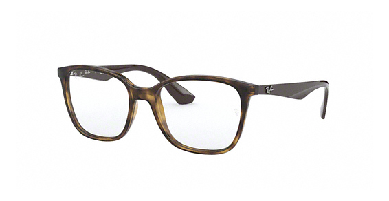 Ray-Ban RX7066 - Havana, Acetate, Round frame