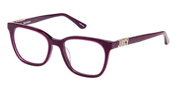 Juicy Couture JU 265 - Pink Glitter, Acetate, Rectangle frame