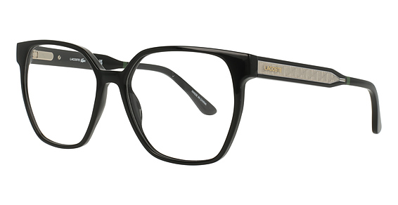 Lacoste L2978 N - Black, Plastic, Rectangle frame