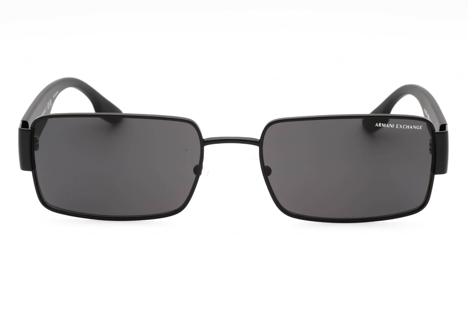 Armani Exchange 0AX2052S - Black, Metal, Rectangle frame