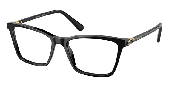 Swarovski SK2015 - Black, Plastic, Cat Eye frame