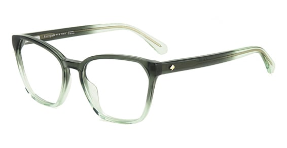 Kate Spade Esti - Grn Bl, Acetate, Rectangle frame