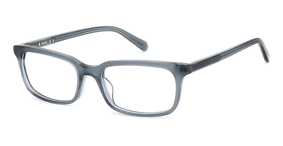 Fossil FOS 7187 - Crystal Grey, Acetate, Rectangle frame