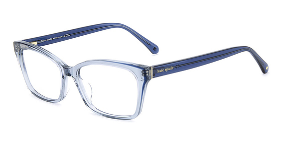 Kate Spade KS Demi 2 - Blue, Acetate, Rectangle frame
