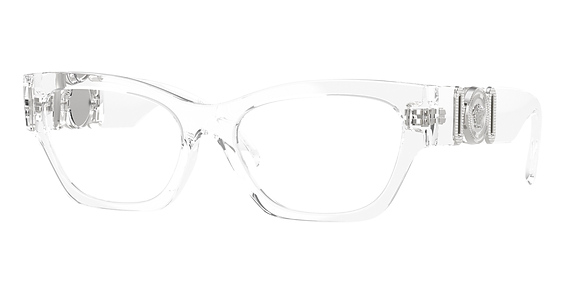 Versace VE3367U - Crystal, Acetate, Oval frame