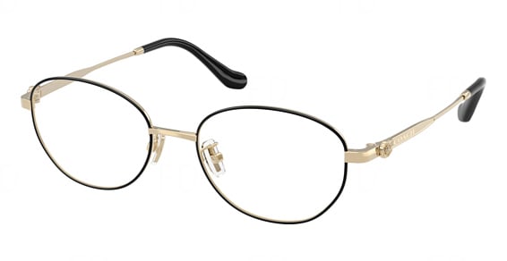 COACH HC5153TD - Shiny Light Gold, Titanium, Oval frame