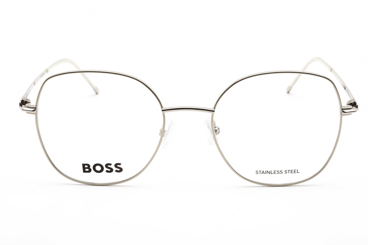 Hugo Boss BOSS 1529 - Silver Pink, Metal, Round frame