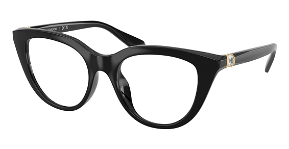 Swarovski SK2052 - Black, Acetate, Cat Eye frame