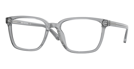 Brooks Brothers BB2052 - Transparent Grey, Plastic, Rectangle frame