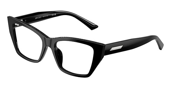 Jimmy Choo JC3031BU - Black, Plastic, Cat Eye frame