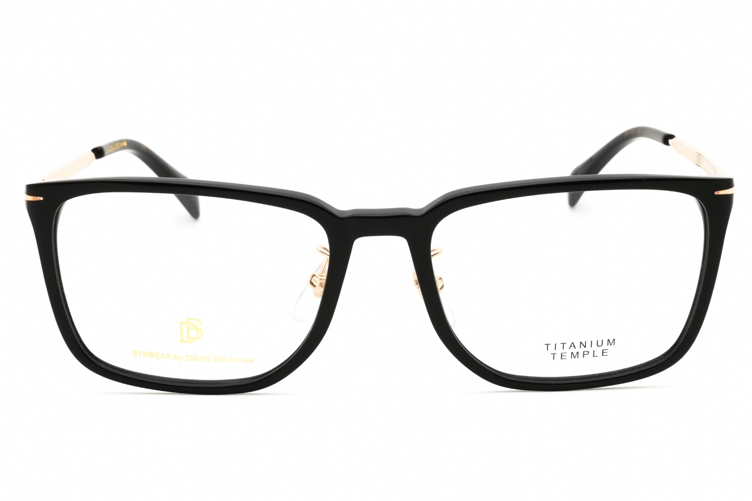David Beckham DB 1110/G - BLK Gold B, Plastic, Rectangle frame