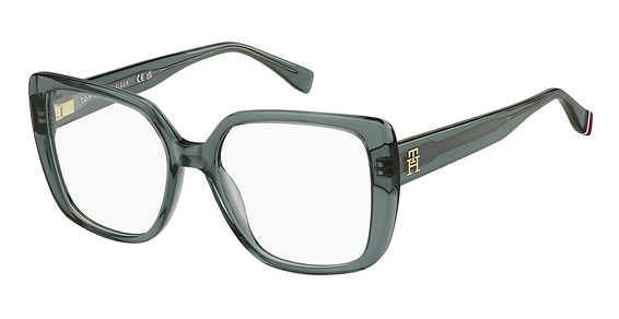 Tommy Hilfiger TH 2348 - Teal, Acetate, Cat Eye frame