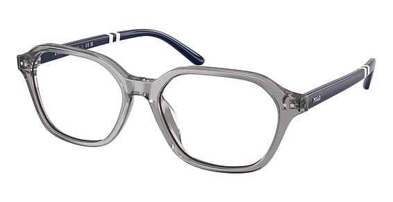 Polo PH2295U - Shiny Transparent Grey, Plastic, Round frame