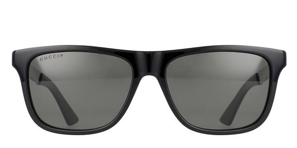 Gucci GG0687S - Black, Acetate, Rectangle frame