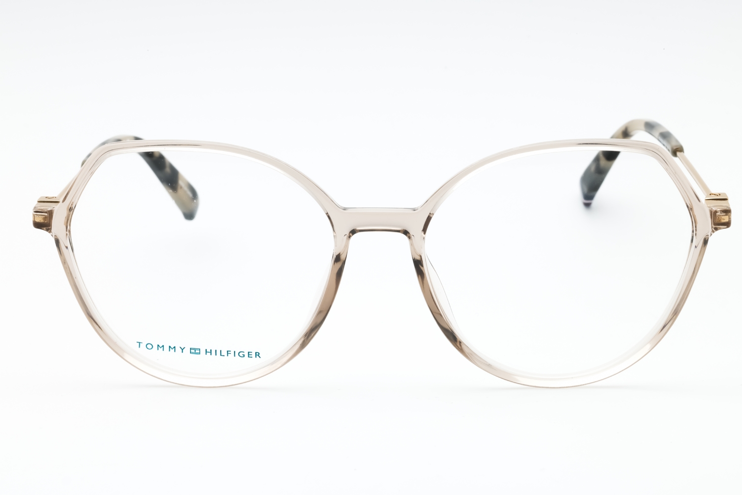 Tommy Hilfiger TH 2058 - Nude, Plastic, Round frame