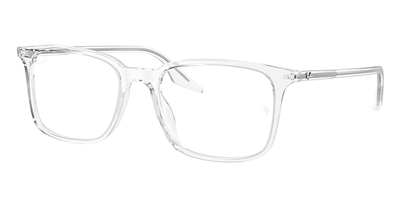 Ray-Ban RX5421 - Transparent, Plastic, Rectangle frame