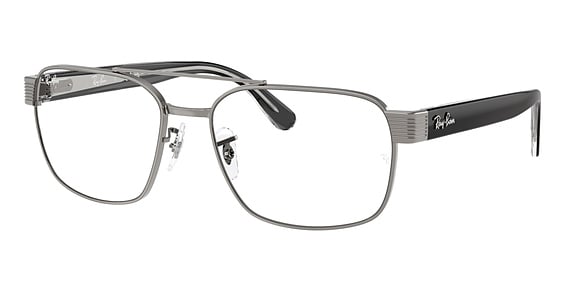 Ray-Ban RX3751V - Gunmetal, Metal, Oval frame