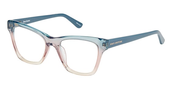 Juicy Couture JU 264/G - Blue Crystal, Acetate, Cat Eye frame