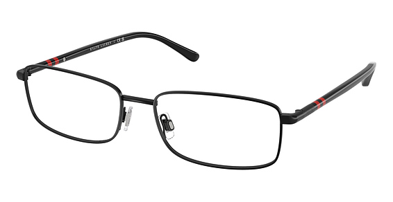 Polo PH1235 - Black, Metal, Rectangle frame