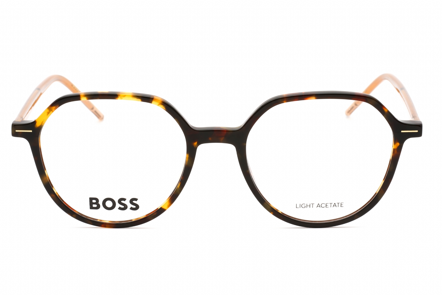 Hugo Boss BOSS 1586 - Havana Yellow, Acetate, Cat Eye frame