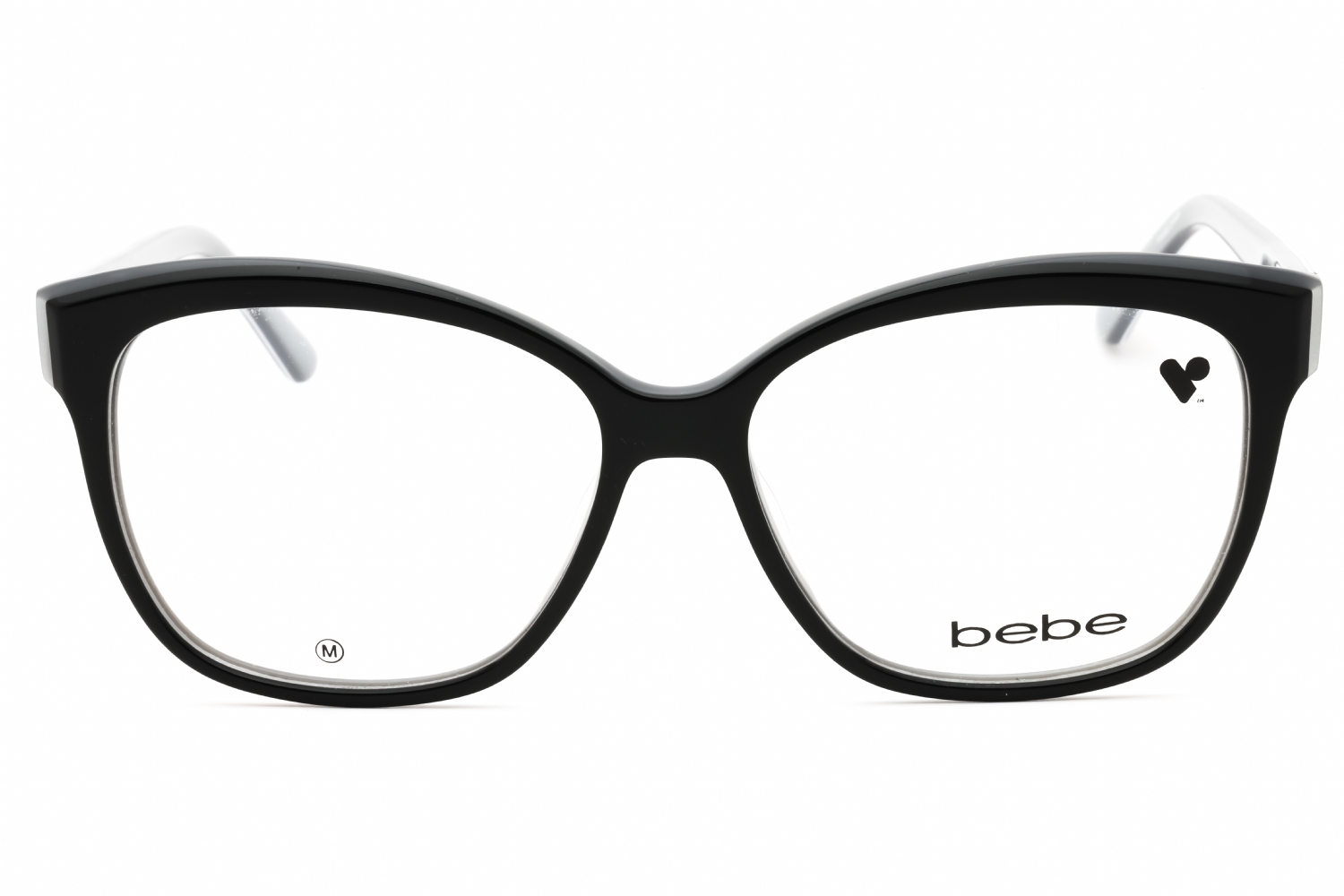 Bebe BB5214 - JET, Acetate, Rectangle frame