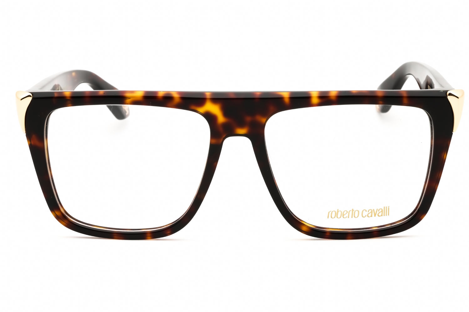 Roberto Cavalli VRC107M - Shiny Brown Havana, Acetate, Mixed Shapes frame