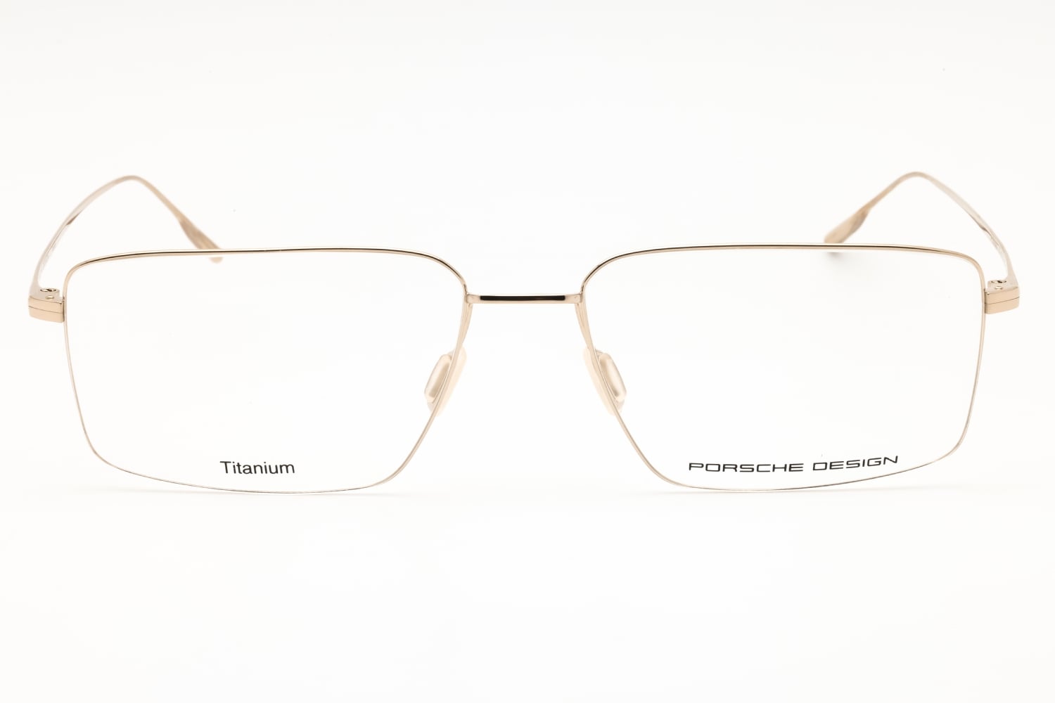 Porsche P8750 - Gold, Titanium, Rectangle frame