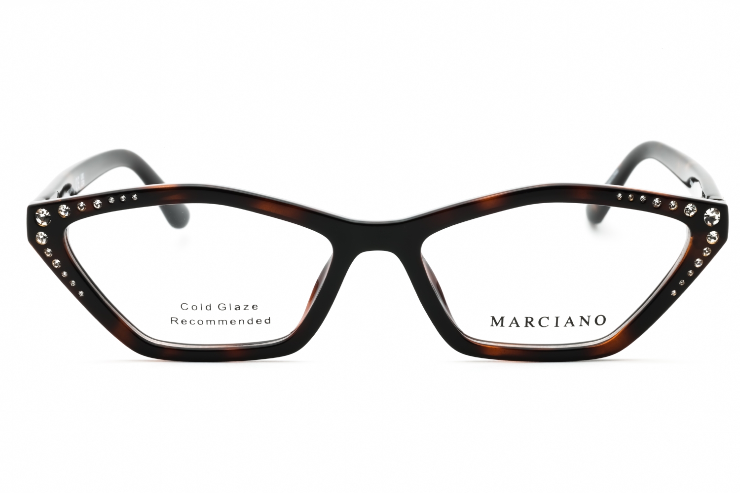 Guess GM50002 - Dark Havana, Acetate, Oval frame