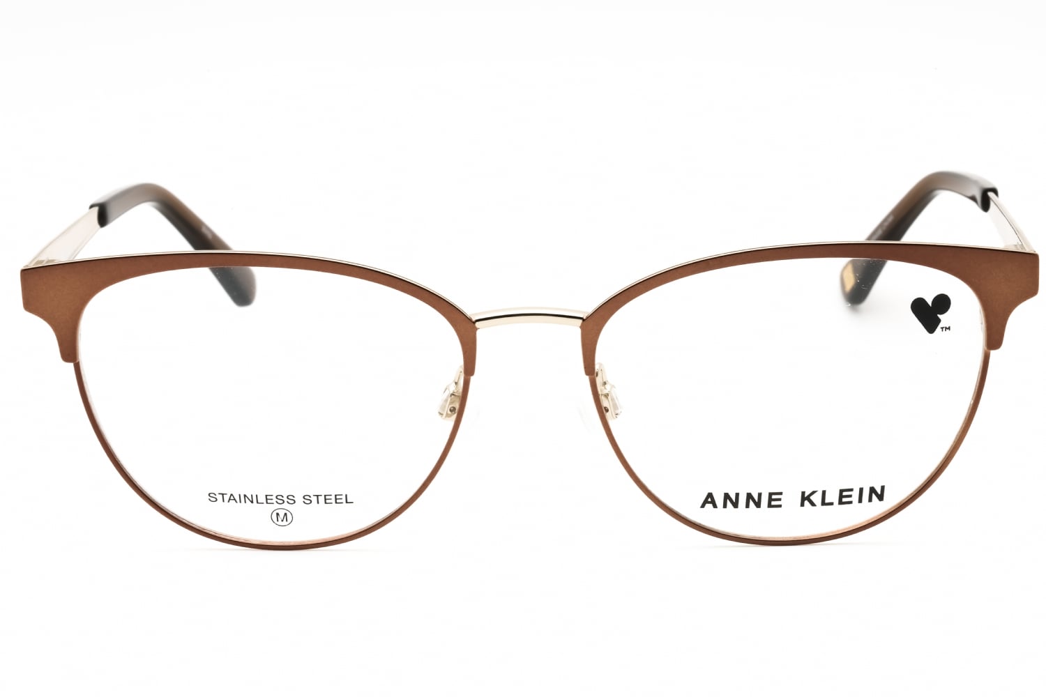 Anne Klein AK5110 - Mocha, Metal, Oval frame