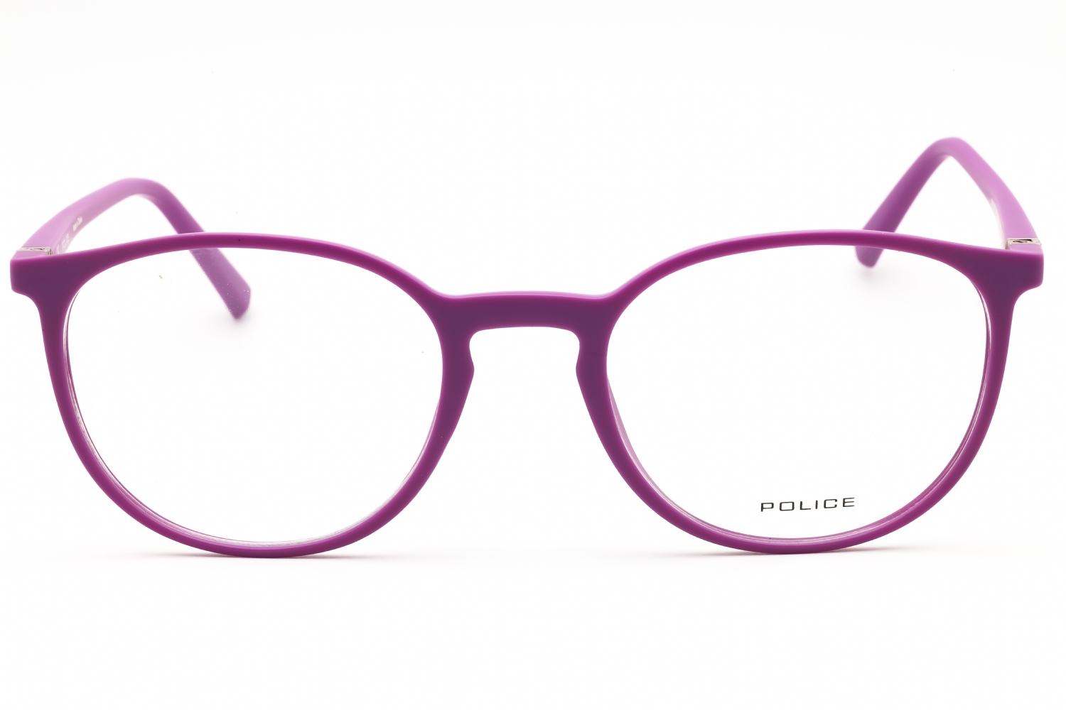 Police V1973 - Semi Matte Violet, Acetate, Round frame