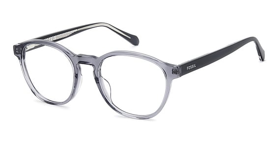 Fossil FOS 7215 - Crystal Grey, Acetate, Mixed Shapes frame