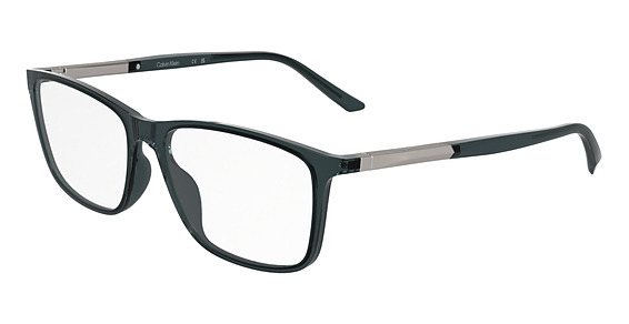 Calvin Klein CK5864N - Transparent Grey, Plastic, Rectangle frame