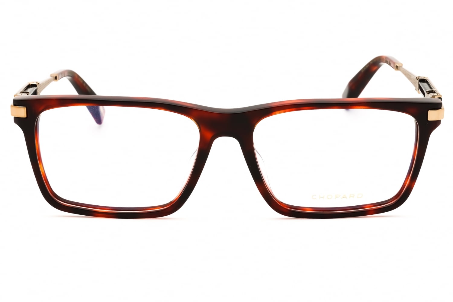 Chopard VCH364 - Shiny RED Havana, Acetate, Rectangle frame