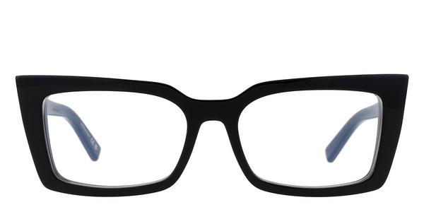 Saint Laurent SL 554 - Black, Acetate, Cat Eye frame