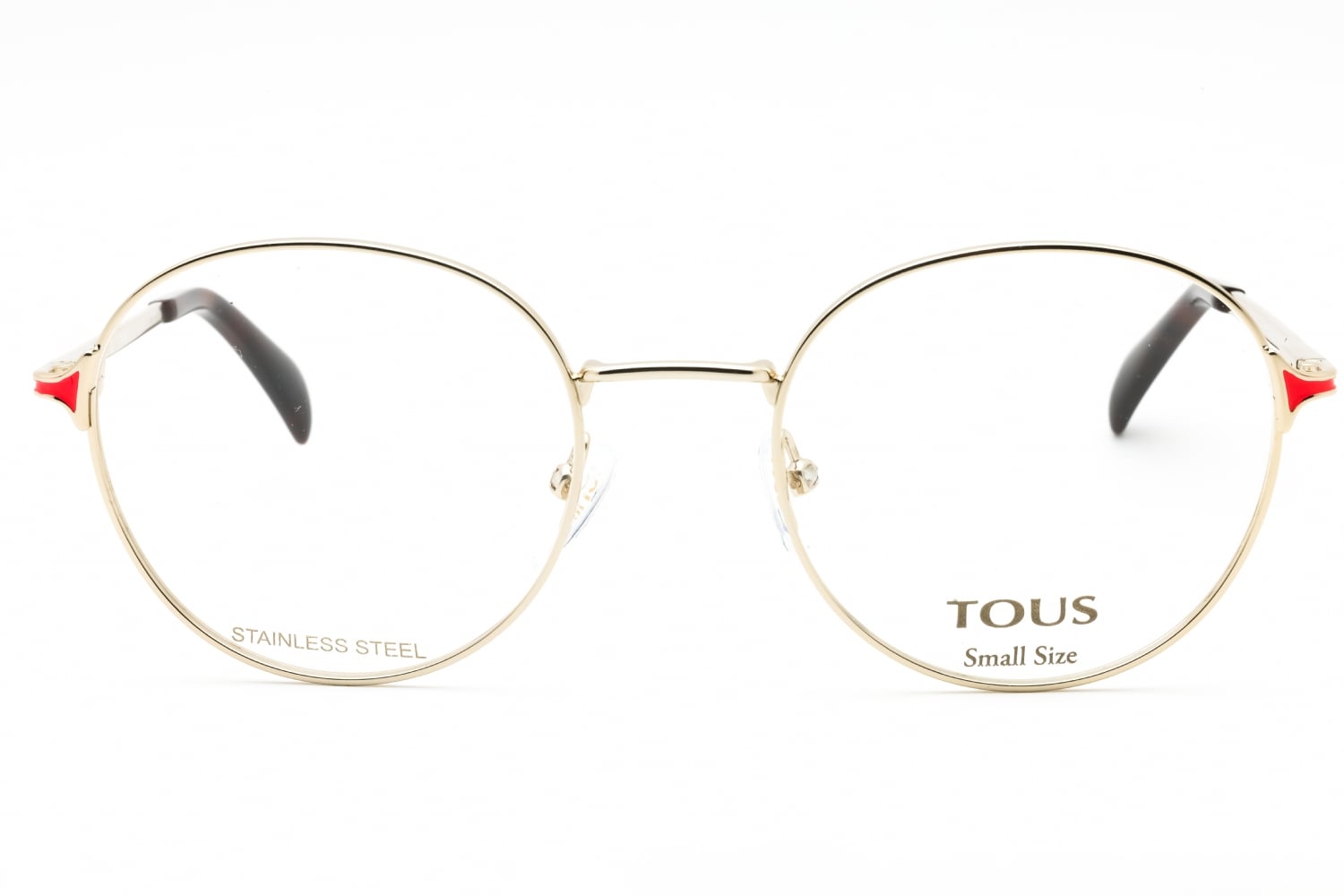 Tous VTO448L - Shiny Rose Gold, Metal, Round frame