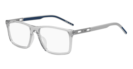 HUGO HG 1416/G/US - Grey, Acetate, Rectangle frame